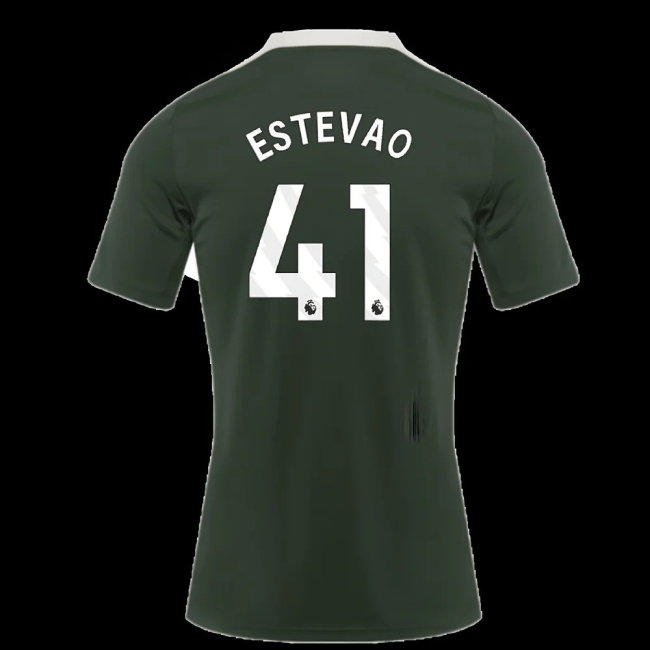 2025-2026 Chelsea Dri-Fit Strike Training Shirt (Green) (Estevao 41) — Shop Now