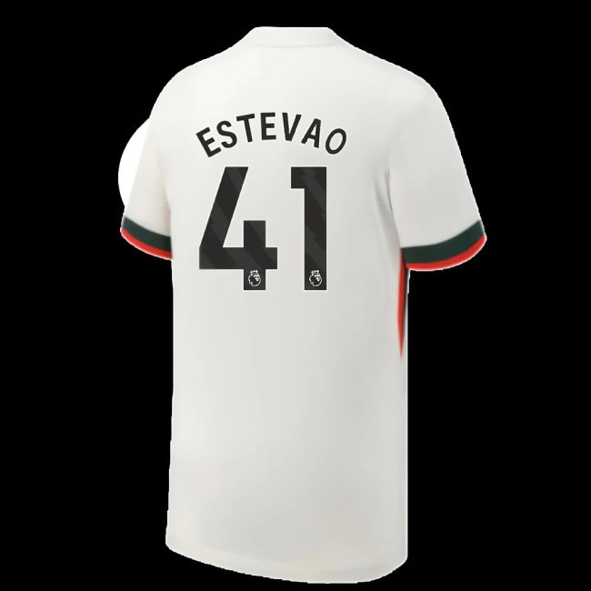 2025-2026 Chelsea Away Shirt (Kids) (Estevao 41) — Shop Now