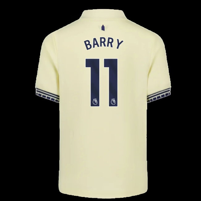 2025-2026 Everton Away Shirt - Kids (Barry 11) — Buy Now