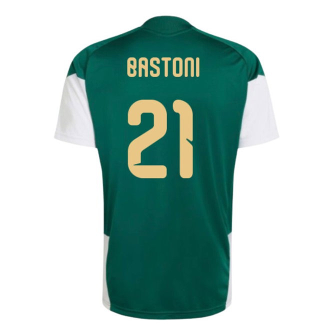 2026-2027 Italy Training Jersey (Green) (Bastoni 21) — Shop Online