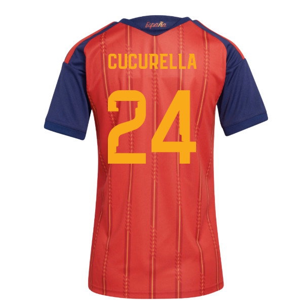 2026-2027 Spain Home Shirt (Womens) (Cucurella 24) — Shop Now
