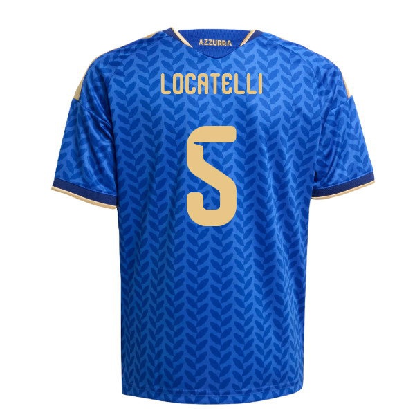 2026-2027 Italy Home Shirt (Kids) (Locatelli 5) — Shop Now