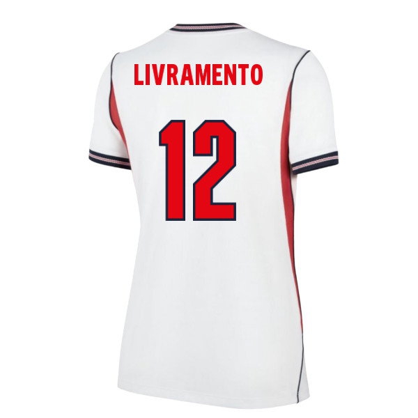 2026-2027 England Home Shirt (Womens) (Livramento 12) — Buy Online