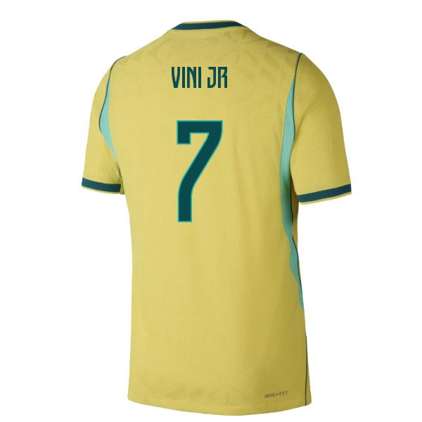 2026-2027 Brazil Match Home Shirt (Vini JR 7)