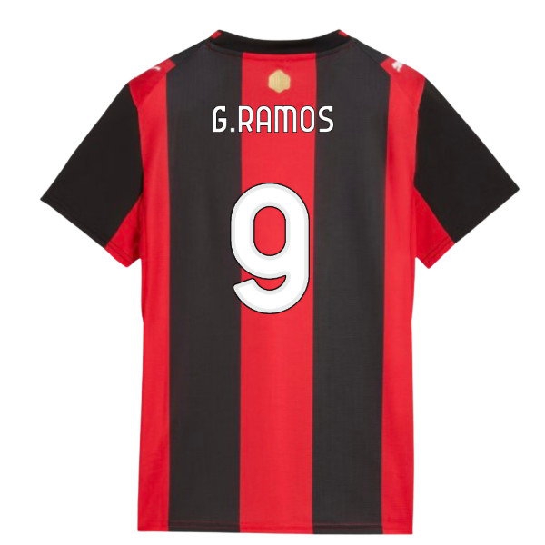 2026-2027 AC Milan Home Shirt (Womens) (G.Ramos 9) — Shop Online