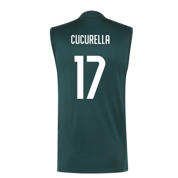 2026-2027 Real Madrid Sleeveless Training Jersey (Aurora Ivy) (Cucurella 17) — Buy Online