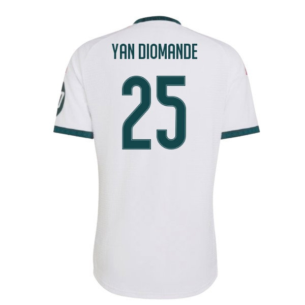 2026-2027 Real Madrid match-style Home Shirt (Yan Diomande 25)
