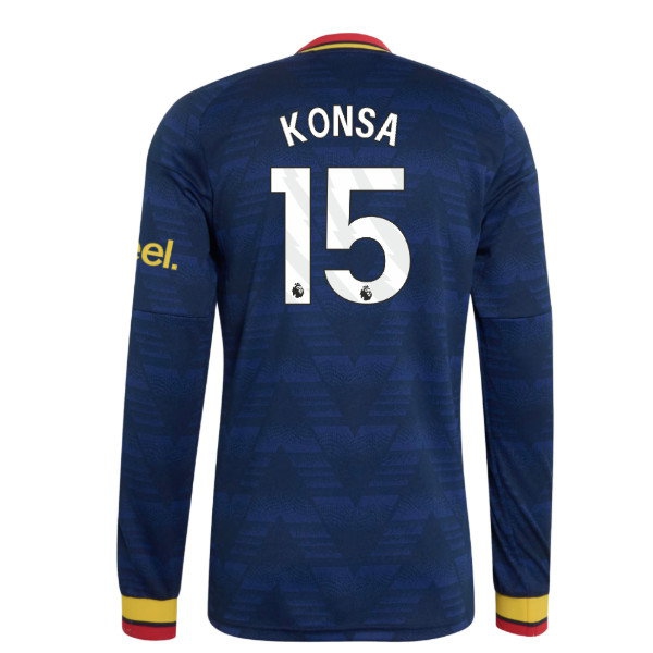 2026-2027 Arsenal Away Long Sleeve Shirt (Konsa 15) — Shop Now