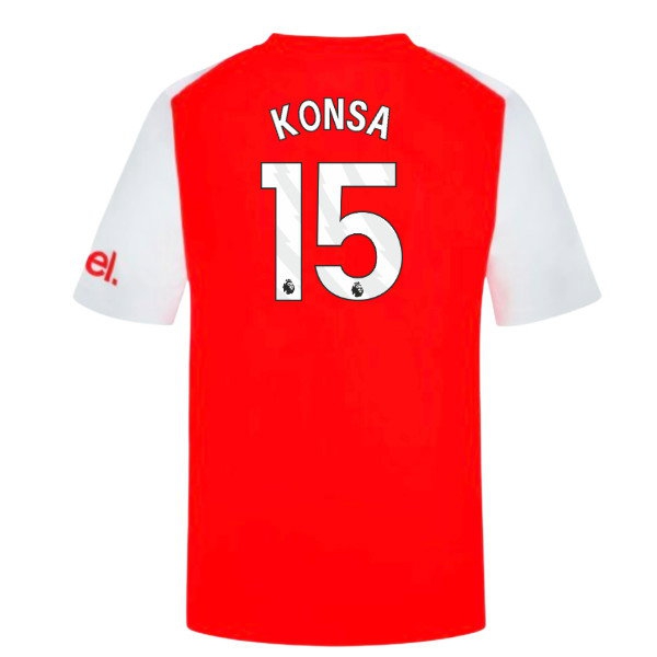 2026-2027 Arsenal Home SUPPORTER Shirt (Kids) (Konsa 15) — Shop Now