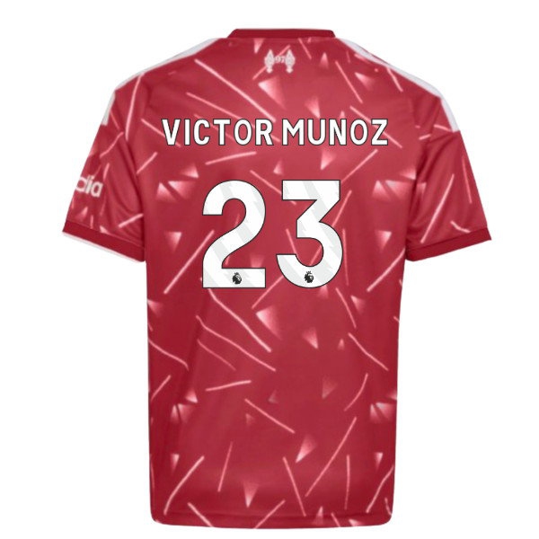 2026-2027 Liverpool Home Shirt (Kids) (Victor Munoz 23)