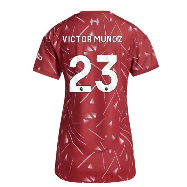 2026-2027 Liverpool match-style Home Shirt (Womens) (Victor Munoz 23)