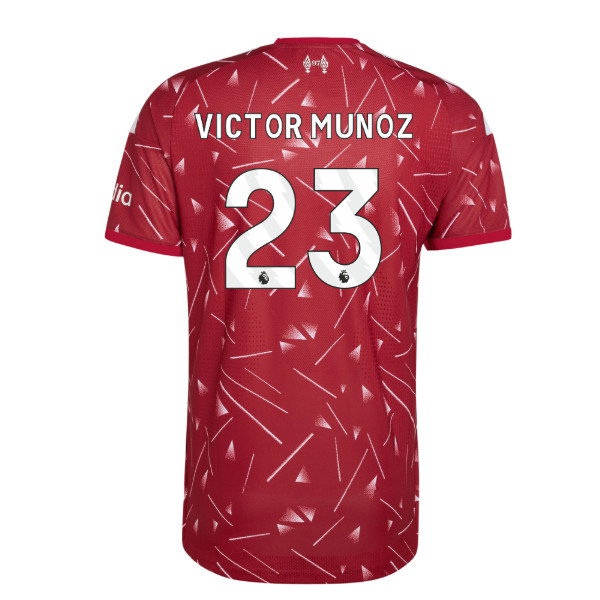 2026-2027 Liverpool match-style Home Shirt (Victor Munoz 23)