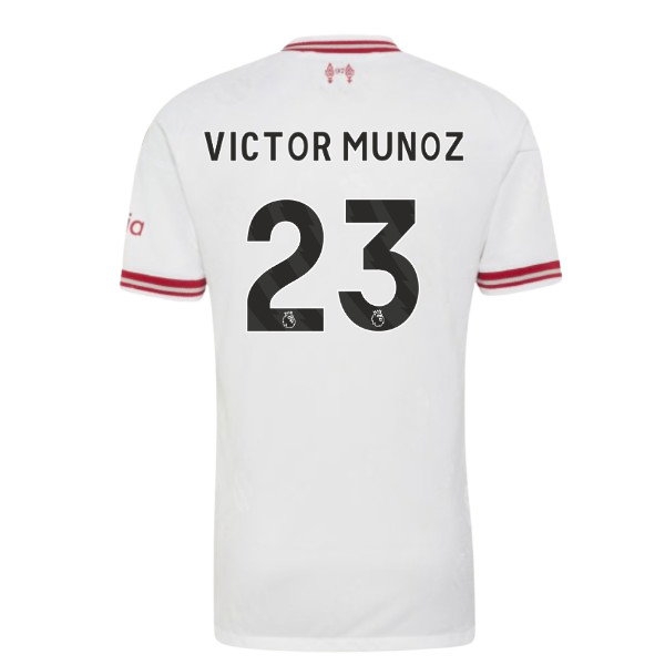 2026-2027 Liverpool match-style Away Shirt (Victor Munoz 23)