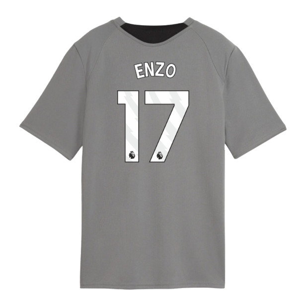 2026-2027 Man City Training Jersey (Cast Iron) - Kids (Enzo 17) — Shop Now