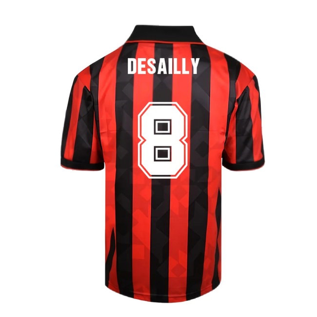 AC Milan 1994 Home Retro Shirt (DESAILLY 8) — Buy Now