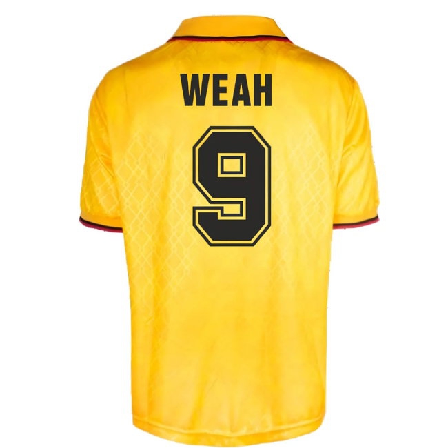 AC Milan 1995-1996 Third Retro Shirt (Weah 9) — Buy Now