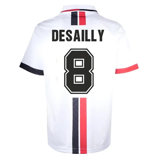 AC Milan 1996 Away Retro Shirt (DESAILLY 8) — Buy Now