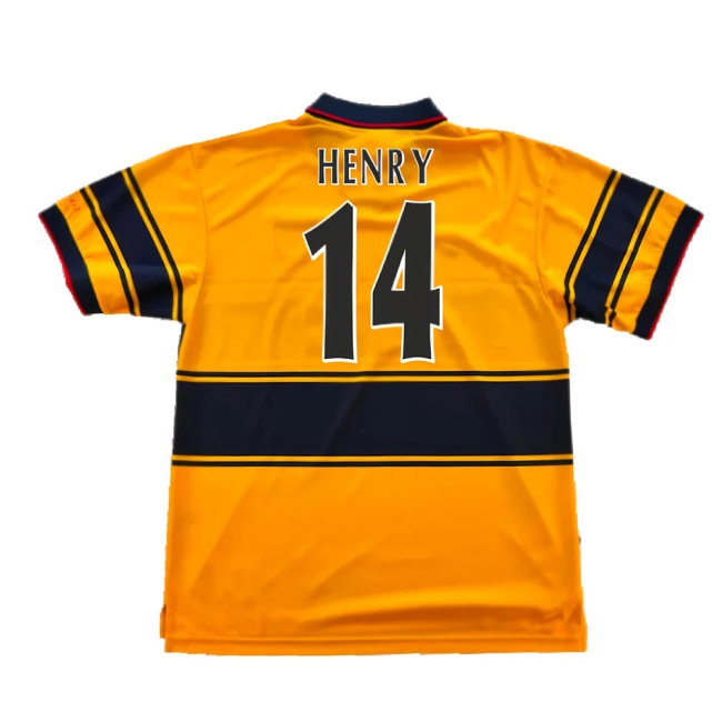 Arsenal 1997-99 Away Shirt (Excellent) (Henry 14) — Buy Now
