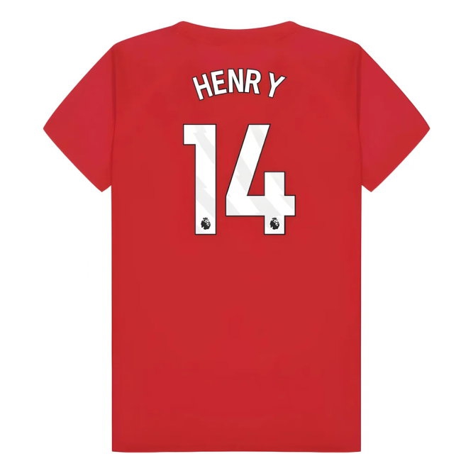 Arsenal Poly T-Shirt (Red) - Kids (Henry 14) — Shop Online