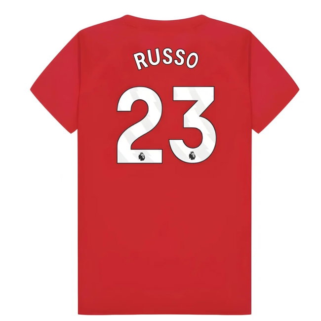 Arsenal Poly T-Shirt (Red) - Kids (Russo 23) — Shop Online