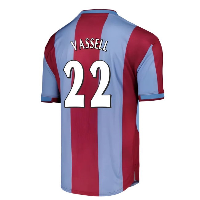 Aston Villa 2000 Home Retro Shirt (Vassell 22)
