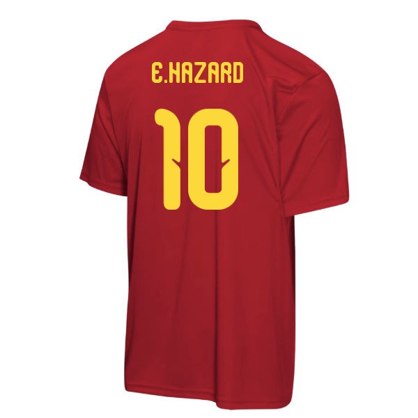 Belgium FIFA World Cup 2026™ T-Shirt (Red) - Kids (E.Hazard 10)