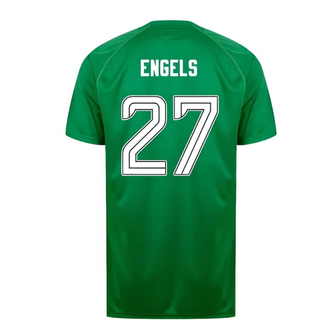 Celtic Poly T-shirt (Green/White) (Engels 27) — Buy Now