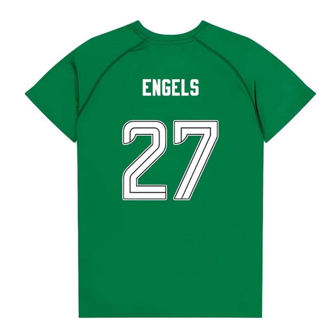 Celtic Poly T-shirt (Green/White) - Kids (Engels 27) — Buy Now
