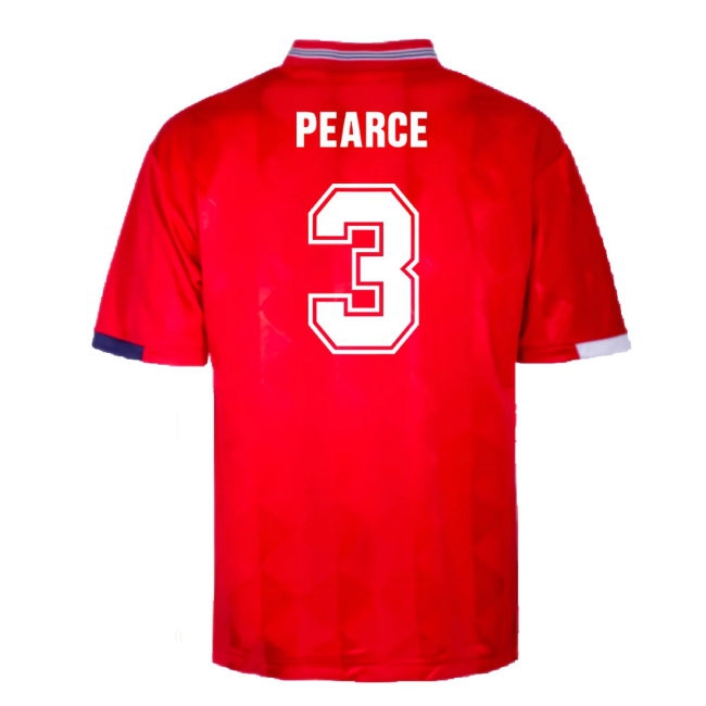 England 1989 Away Retro Shirt (Pearce 3) — Buy Now