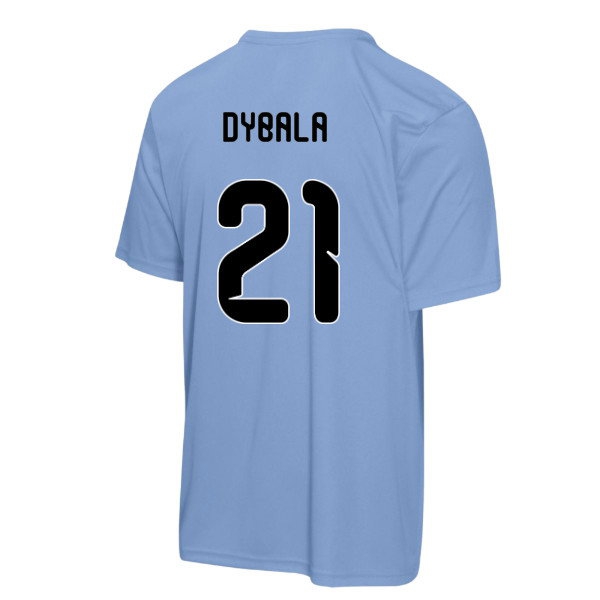 FIFA Argentina 2026 World Cup Poly Tshirt (Blue) (Dybala 21) — Buy Online