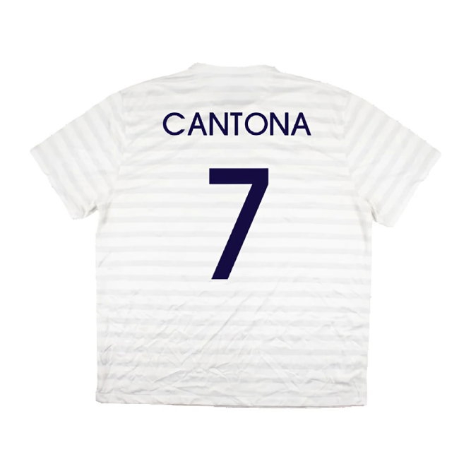 France 2014-15 Away Shirt ((Very Good) XXL) (Cantona 7) — Buy Now