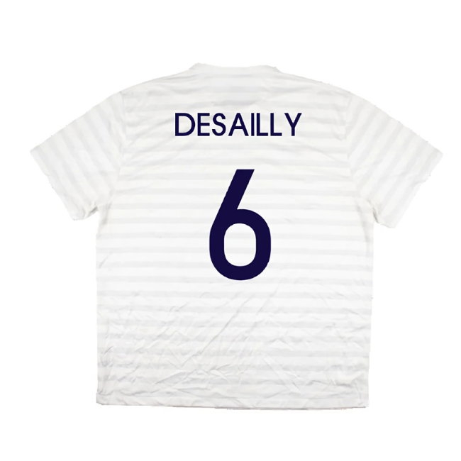France 2014-15 Away Shirt ((Very Good) XXL) (Desailly 6) — Shop Now