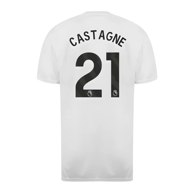 Fulham Poly T-shirt (White) (Castagne 21) — Shop Online