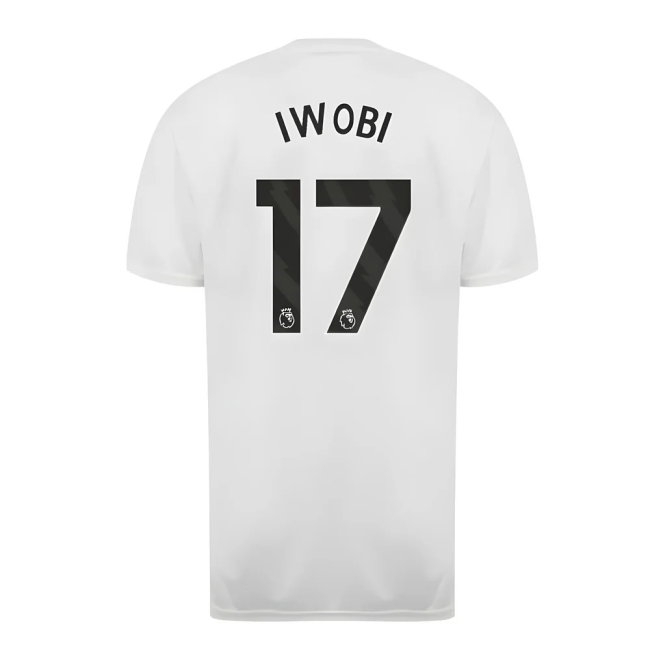 Fulham Poly T-shirt (White) (Iwobi 17) — Buy Now