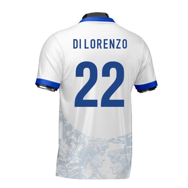 Italy Heritage Football Jersey (Wolvate) Adult Short Sleeve (Di Lorenzo 22) — Shop Online
