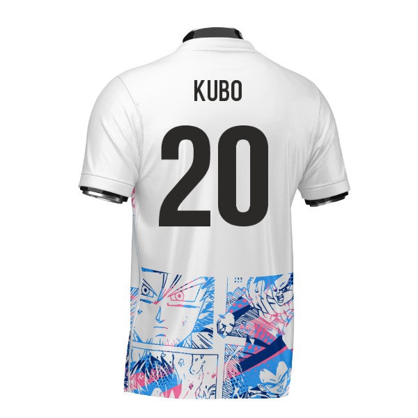 Japan Dragon Ball Z Heritage Football Jersey (Wolvate) Adult Short Sleeve (Kubo 20) — Shop Now