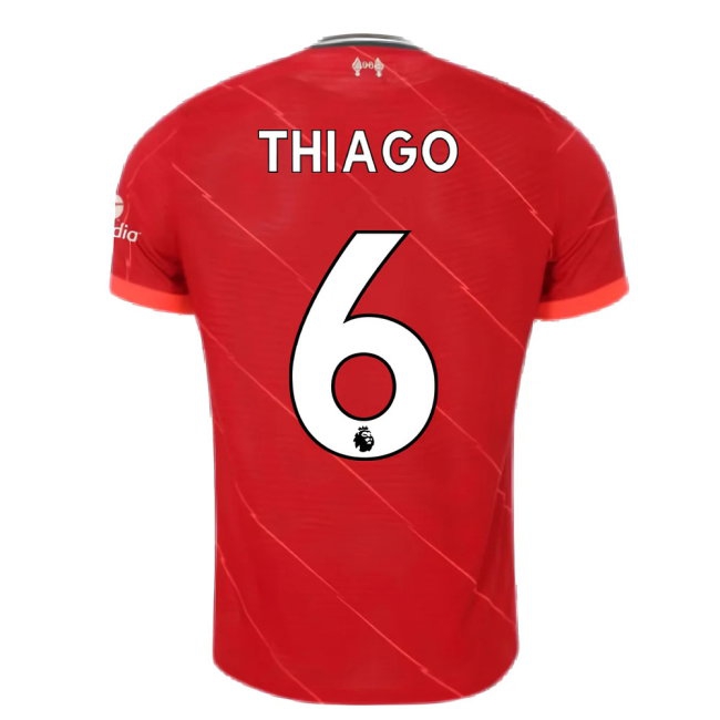 Liverpool 2021-2022 Vapor Home Shirt (Kids) (THIAGO 6) — Shop Now
