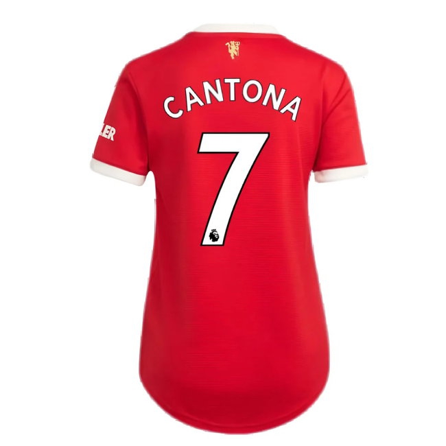 Man Utd 2021-2022 Home Shirt (Ladies) (CANTONA 7) — Shop Now
