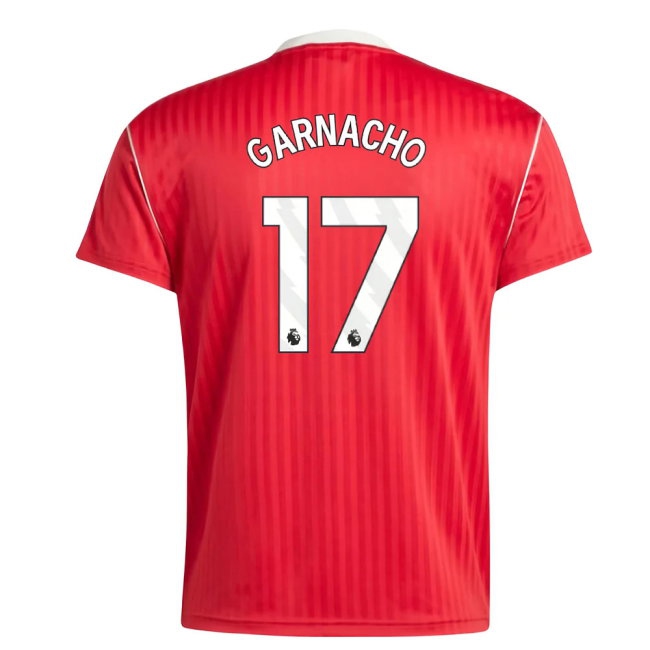 Manchester United Terrace Icons Shirt (Red) (Garnacho 17) — Shop Now