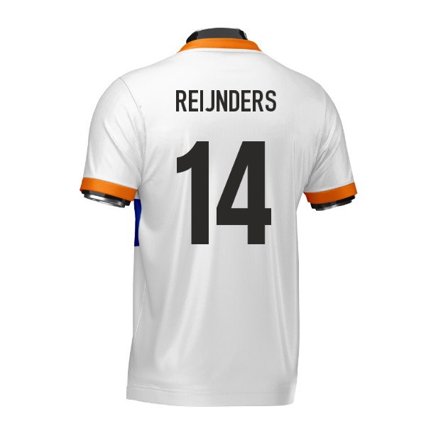 Netherlands Heritage Football Jersey (Wolvate) Adult Short Sleeve (Reijnders 14) — Buy Online