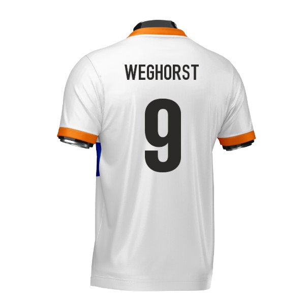 Netherlands Heritage Football Jersey (Wolvate) Adult Short Sleeve (Weghorst 9)