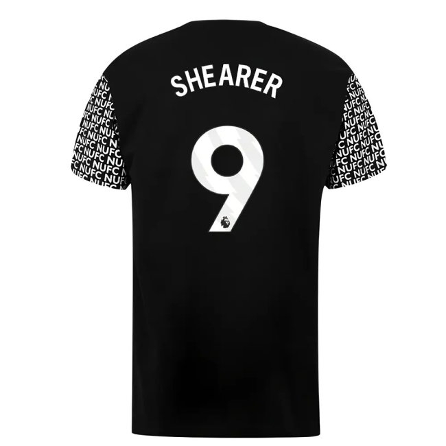 Newcastle Graphic T-Shirt (Black) (Shearer 9) — Shop Now
