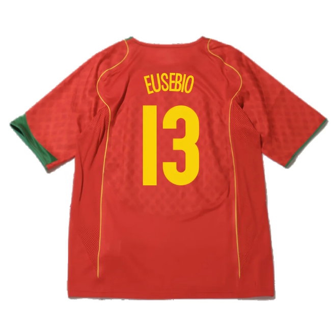 Portugal 2004 Reissue Home Shirt (Eusebio 13) — Shop Now
