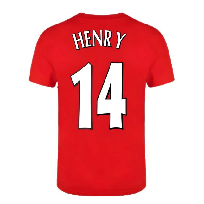 The Invincibles 49 Unbeaten T-Shirt (Red) (HENRY 14) — Buy Now