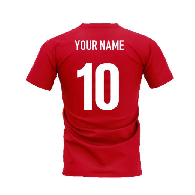 Thierry Henry Legend T-Shirt (Red) (Your Name) — Buy Online