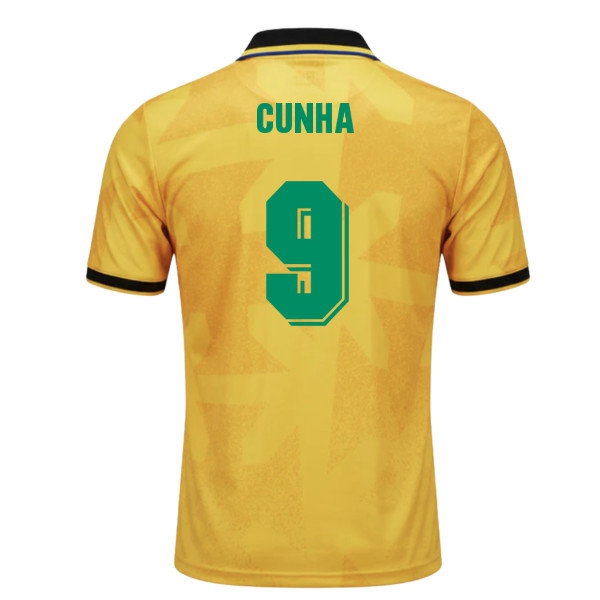 Brazil World Cup 26 Football Shirt (Cunha 9)