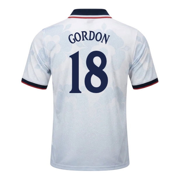 England World Cup 26 Football Shirt (Gordon 18)