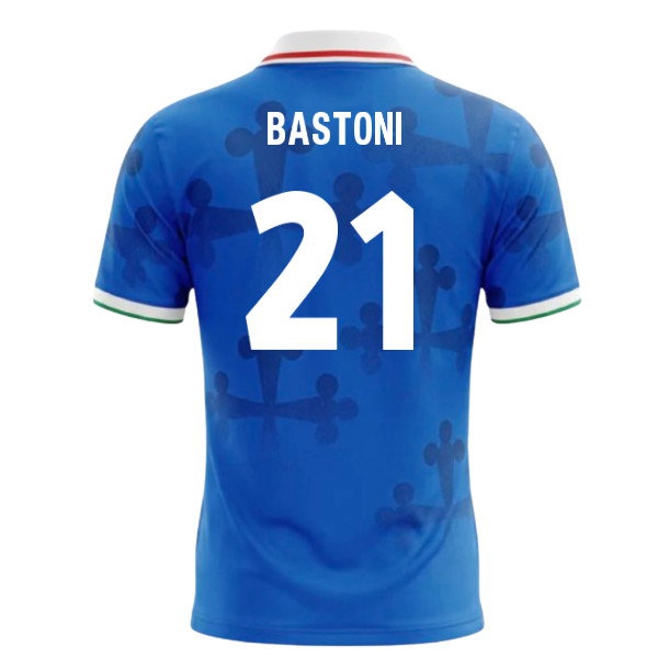 Italy World Cup 26 Football Shirt (Bastoni 21) — Shop Now