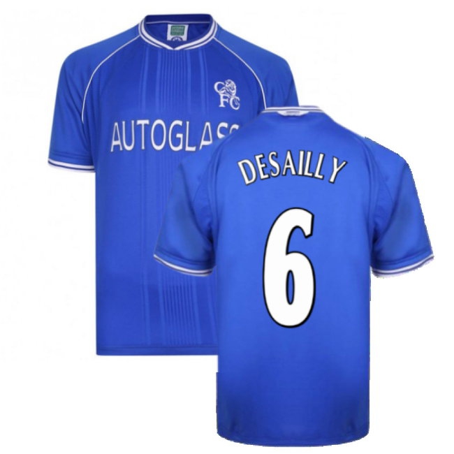 2000-2001 Chelsea Home Shirt (DESAILLY 6) — Shop Online