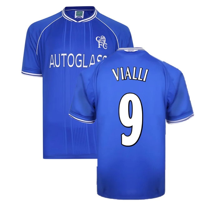 2000-2001 Chelsea Home Shirt (VIALLI 9) — Buy Online